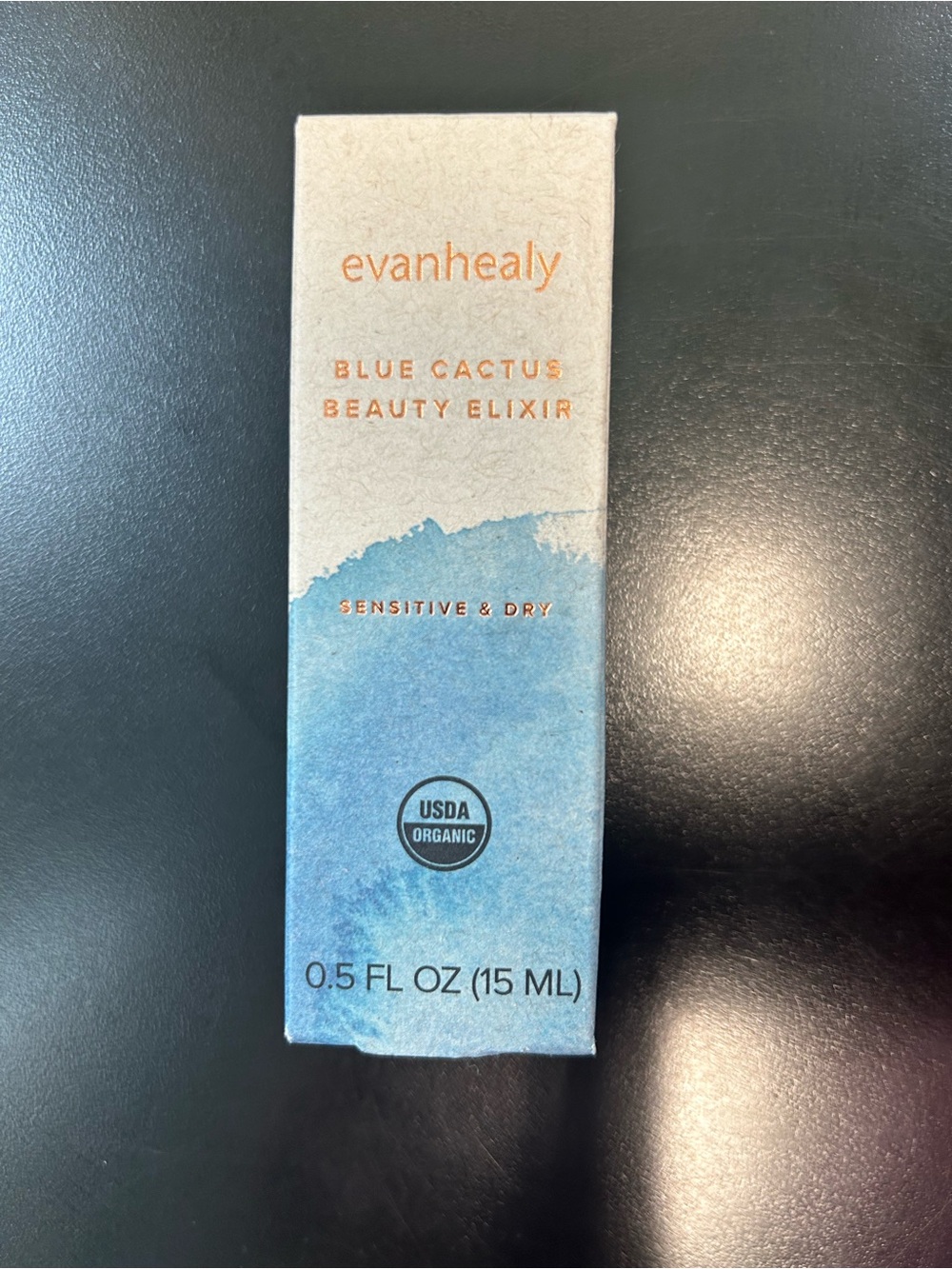 Evanhealy Blue Cactus Beauty Elixir Oil USDA Organic 0.5 fl oz